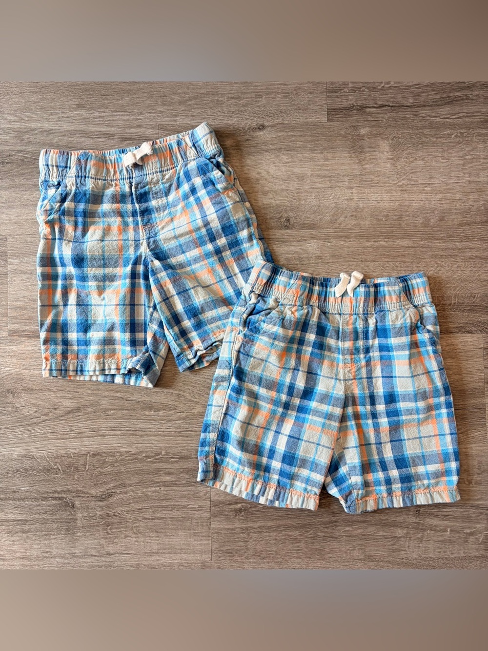 Jumping Beans boys plaid shorts